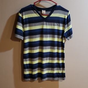 Hollister short sleeve striped tee size M
